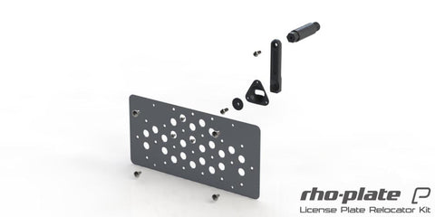 LICENCE PLATE TOW HOOK MOUNT V2 KIA STINGER w/o PARKING SENSOR