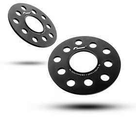 Spacers (Pair) 5mm/ Inc Tapered Wheel Bolts/57.1mm Centre bore