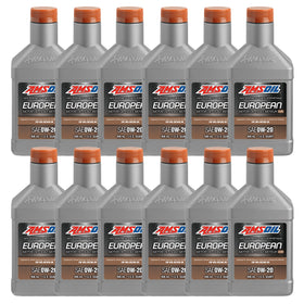 AMSOIL 0W-20 LS-VW 100% Synthetic European Motor Oil Case of 12