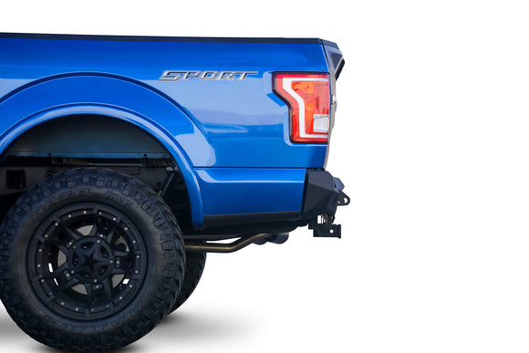 Addictive Desert Designs 15-18 Ford F-150 Stealth Fighter Rear Bumper w/ Backup Sensor Cutout