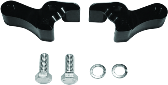 Bikers Choice 09-20 FLH FLT Black Lowering Kit