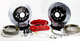 BAER BRAKES 13 Pro+ R Brk Kit GB SDZ Fits 1960-87 Chevy/GMC C10 2WD Trucks w/OE Large Pattern 10/12 Bolt C-clip (BIH) Housing Ends, 5 Lug (5x5"BC)