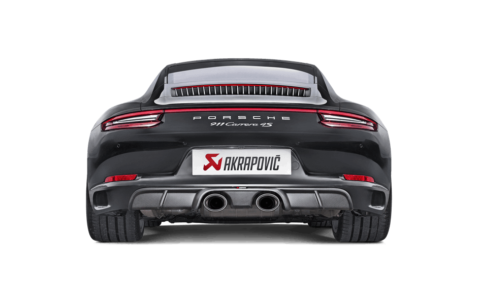 Akrapovic 16-17 Porsche 911 Carrera S/4/4S/GTS (991.2) Rear Carbon Fiber Diffuser - Matte - 0