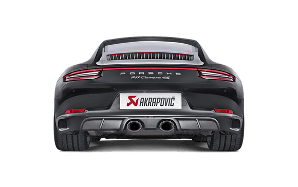 Akrapovic 16-17 Porsche 911 Carrera S/4/4S/GTS (991.2) Rear Carbon Fiber Diffuser - Matte