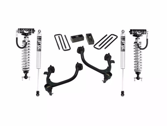 Superlift 19-22 GM Sierra 1500 (Excl AT4 &amp; Trail Boss) 3in Lift Kit w/ Fox Front Coil &amp; 2.0