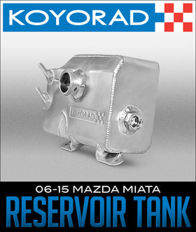 Koyorad Aluminum Reservoir Tank: 2006–2015 Mazda Miata