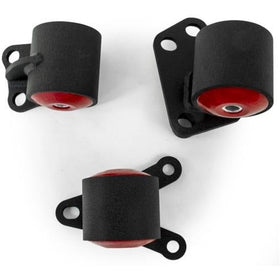 Innovative 92-95 Civic B/D Series Black Steel Mounts 60A Bushings (Auto to Manual Hydro 2 Bolt) - 0