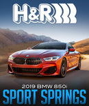 H&R 19-22 BMW M850i xDrive Coupe (AWD) G15 Sport Spring (w/Adaptive Susp.)-2