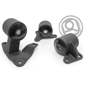 Innovative 94-97 Accord F-Series Black Steel Mounts 85A Bushings (Auto to Manual)
