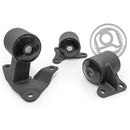 Innovative 94-97 Accord F-Series Black Steel Mounts 95A Bushings (Auto to Manual)-1