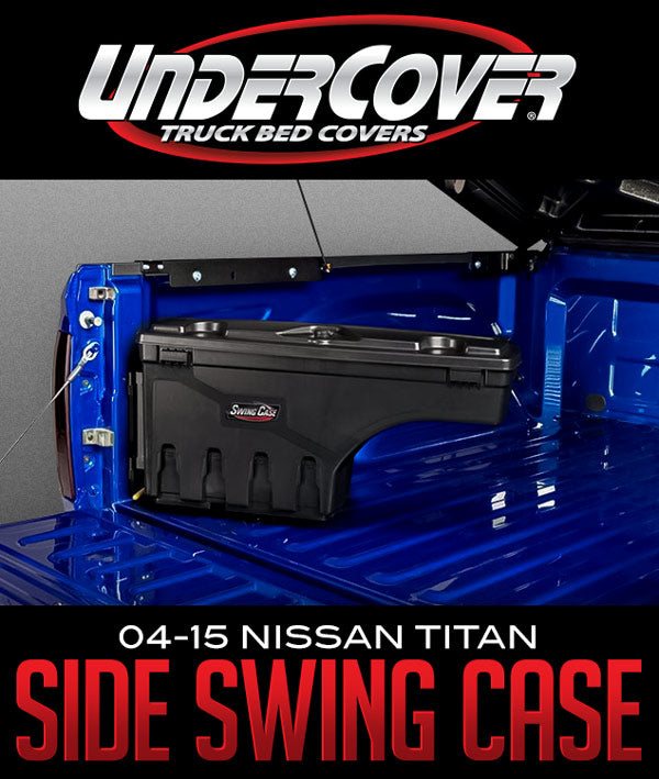 UNDERCOVER DRIVERS SIDE SWING CASE: 2004–2015 NISSAN TITAN