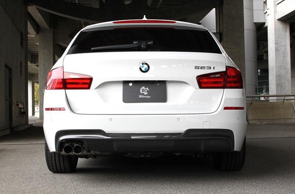 3D Design - 5 Series F10 / F11 M-Sport 520i/528i Rear Diffuser 2 Tip