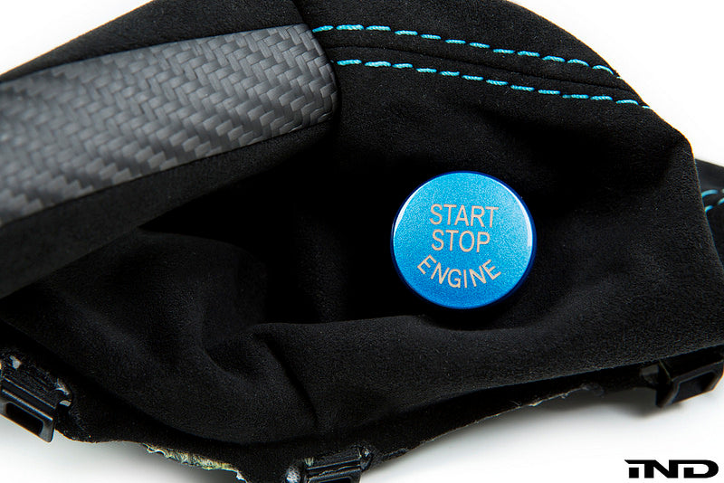 IND F10 M5 / F1X M6 Polar Blue Start / Stop Button