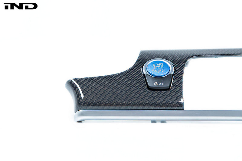IND F10 M5 / F1X M6 Polar Blue Start / Stop Button - 0