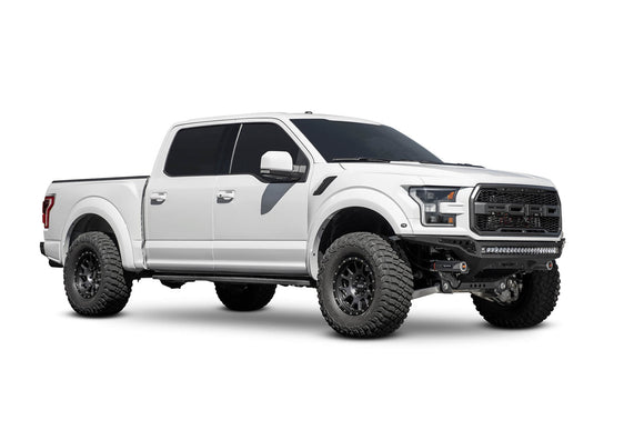 Addictive Desert Designs 17-20 Ford F-150 Raptor Rock Fighter Frame Cut Front Bumper