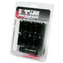 Wheel Mate Monster Locking Lug Nut Set of 4 - Black 14x1.50-1