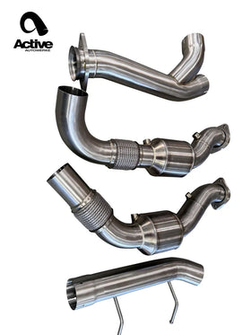 2017–2020 Ford F-150 3.5L EcoBoost GESI EPA-Compliant Catted Downpipes - 0