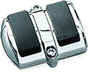 Kuryakyn Brake Pedal Cover 3in Wide Chrome-1