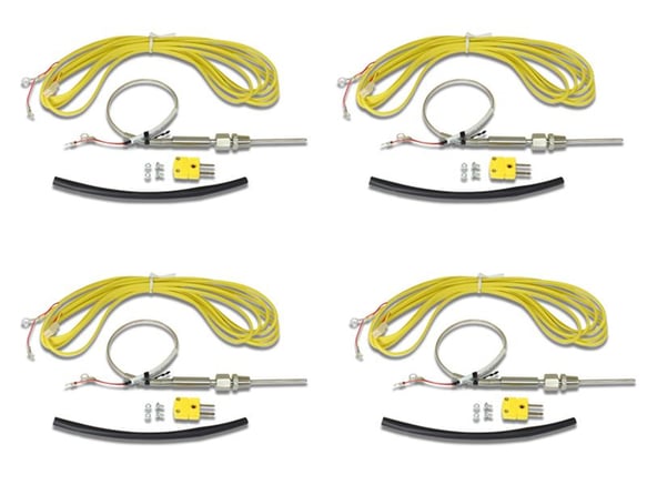 AEM Single K-Type Thermocouple Kit - 4 Pack
