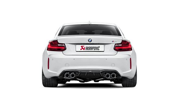Akrapovic 16-17 BMW M2 (F87) / 2018+ BMW M2 Competition/M2 CS (F87N) Rear Carbon Fiber Diffuser - Hi