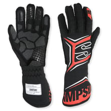 SIMPSON MAGNATA GLOVE MED RED