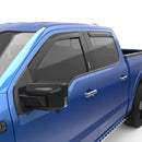 EGR 15+ Ford F150 Crew Cab In-Channel Window Visors - Set of 4 - Matte (573495)-2