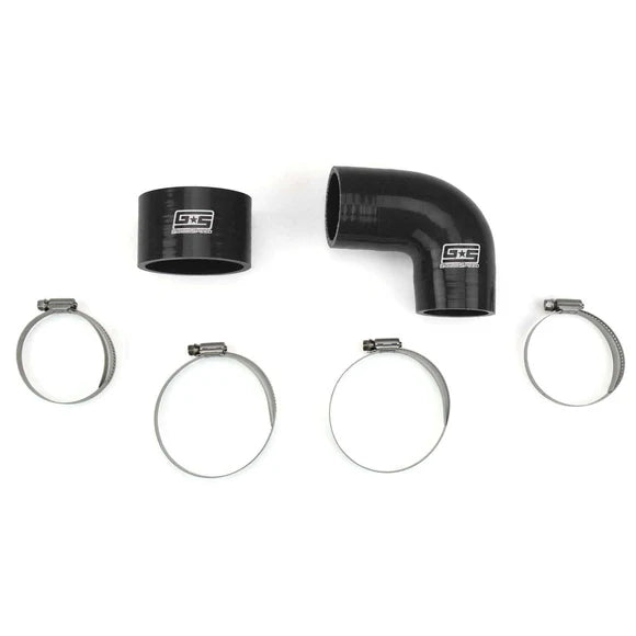 Grimmspeed Top Mount Intercooler Y-Pipe Kit Black For Subaru 04-21 STI 02-07 WRX - 0
