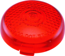 Bikers Choice Replacement Honycomb Red Lens For LED Bullet Turn Signal-1