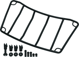 Kuryakyn Trunk Luggage Rack Adjustable Gloss Black