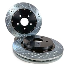 BAER BRAKES EradiSpeed+ Rr 05-13 Corvette Z51 w/J55 Fits 2005-13 Chevy Corvette Z51 w/J55 Package, Does Not Fit C6 Base, GS or Z06