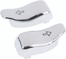 Bikers Choice 14-Up FLHR FLTR Chrome Turn Signal Switch Extensions Pr-1