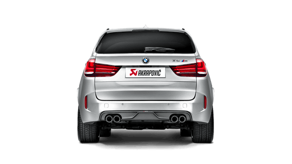 Akrapovic 15+ BMW X5M (F85) Evolution Line Cat Back (Titanium) w/ Carbon Tips