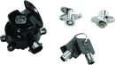 Bikers Choice 14-21 Road King Black Ignition Switch & Saddlebag Lock Kit-1