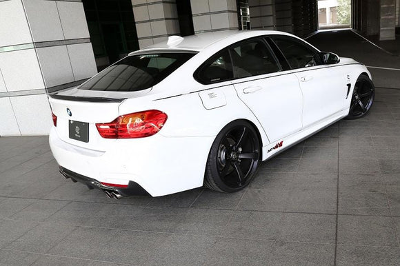 3D Design - 4 Series F36 M-Sport Side Skirts Carbon