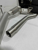 2022+ MK8 Golf R / 8Y S3 2.0T Catless downpipe V2 CAST-6