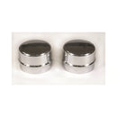 Mr. Gasket Chrome Dust Caps 1.790 Inch diameter-1