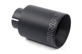 Dinan Double-Walled 4" Clamp-On Exhaust Tip (Black Ceramic)