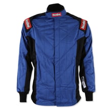 RACEQUIP CHEVRON-5 JACKET SFI-5 BLU SML
