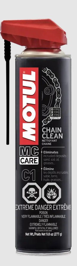 Motul C1 9.8oz Cleaners Chain Clean (Comes in Case of 12 Units)