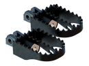 Burly Brand MX Pegs Rider - Black-1