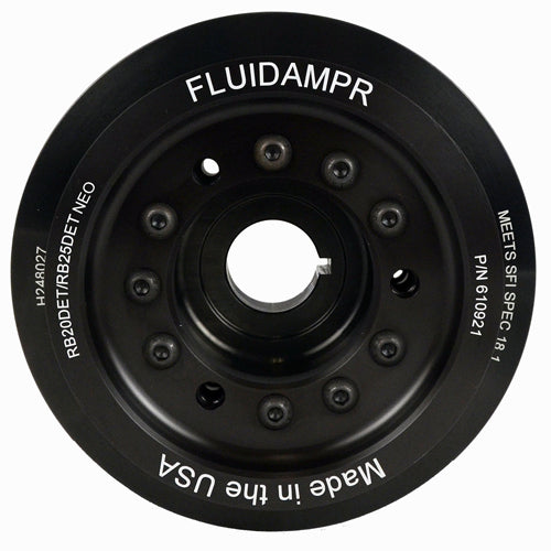 FLUIDAMPR HARMONIC DAMPER: NISSAN RB20DET/RB25DET APPLICATIONS