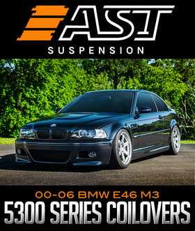 AST SUSPENSION 5300 SERIES COILOVERS: 2000–2006 BMW E46 M3 - 0
