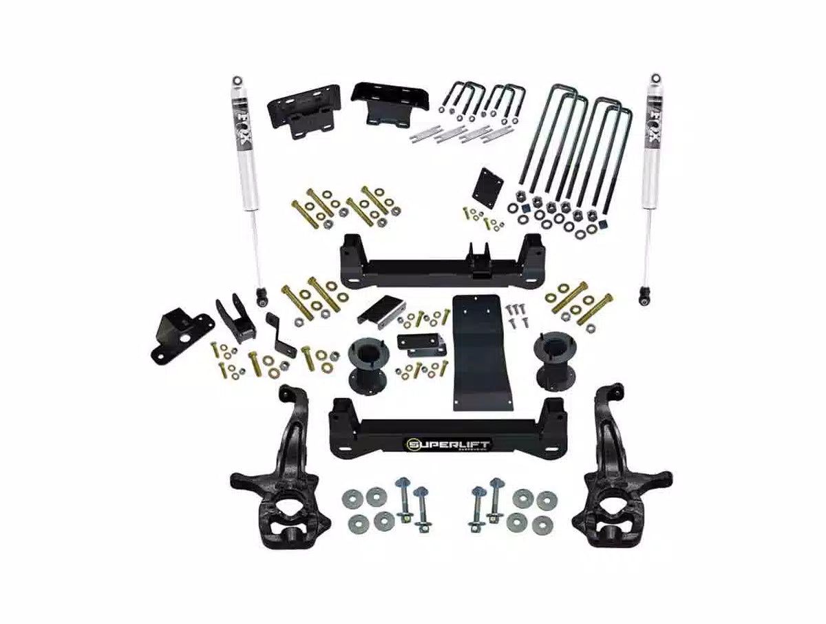 Superlift 19-20 Chevrolet Silverado 1500 4WD (Excl Trailboss/At4 Models) 6in Lift Kit w/ Fox Shocks
