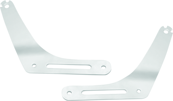 Kuryakyn Fixed Mounts Multi-Purpose Driver & Passenger Backrest 18-Up Softail - Chrome
