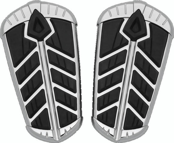Kuryakyn Spear Floorboard Insert Passenger Indian Chrome