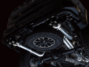 AWE 0FG Catback Exhaust for Silverado ZR2/Sierra AT4X - Quad Diamond Black Tips-8