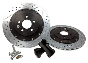 Baer EradiSpeed+1 Fits 2005-14 Ford Mustang Base, 2005-14 GT, 2007-12 GT500, 2012-13 Boss 302 & 05-14 Saleen w/OE rear calipers