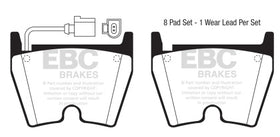 EBC Audi 8V/8S RS3/TTRS Redstuff Front Brake Pads - 0