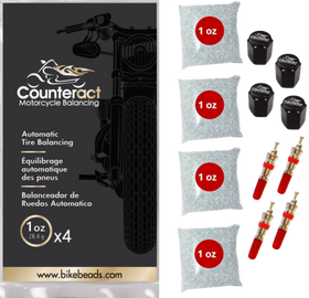Counteract Motorcycle Balancing Bead Shop Pack (4) 1oz Bags