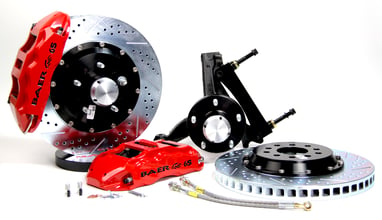 BAER BRAKES 14 Ext+ F Brk Kit CY SDZ Std Studs Fits 1978-88 GM G-body Vehicles (Comes Assembled on 2" Drop Spindles)